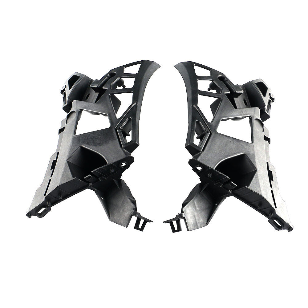 1 Pair Headlight Support Brackets Black for Mercedes W166 GLE-Class GLE350 LH+RH Q