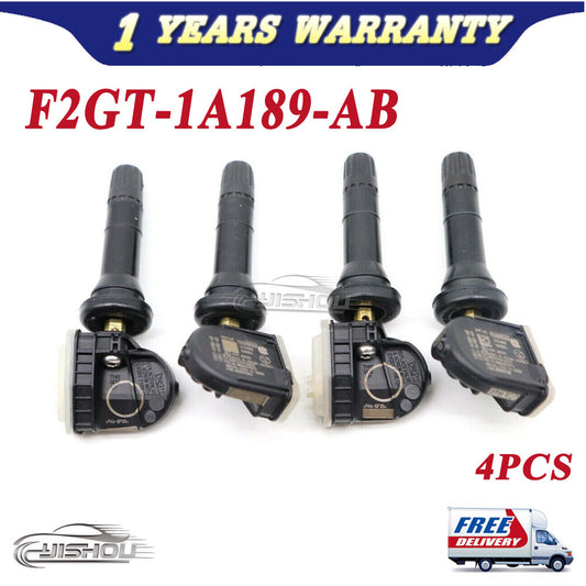F2GT-1A189-A 4PCS TPMS Tire Pressure Sensors For 2015-2018 F-150 Edge for Mustang Q