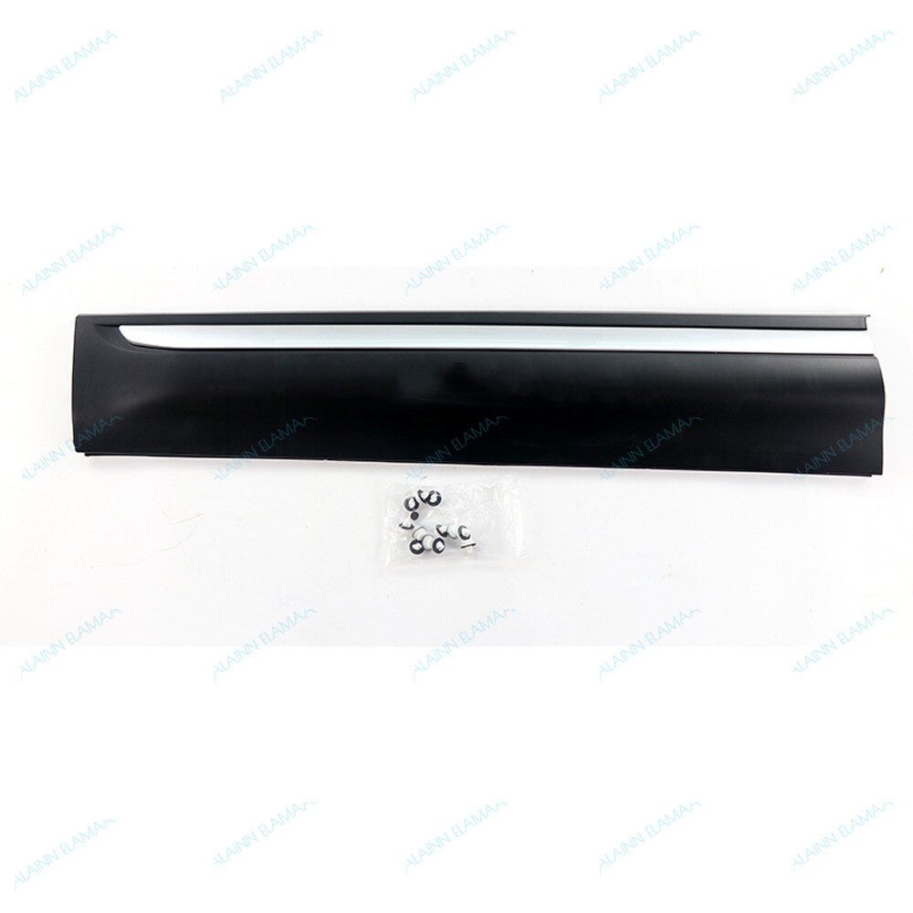 LH Front Door Exterior Protect Panel r for Range Rover Evoque 12-19,Shiny Silver Q