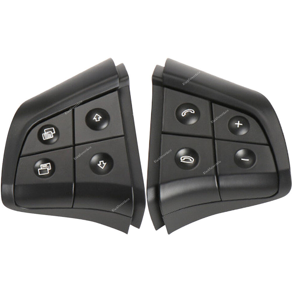 Qty 2 Fit for Mercedes-Benz W164 W251 W245 Steering Wheel Switch 4 Button Black