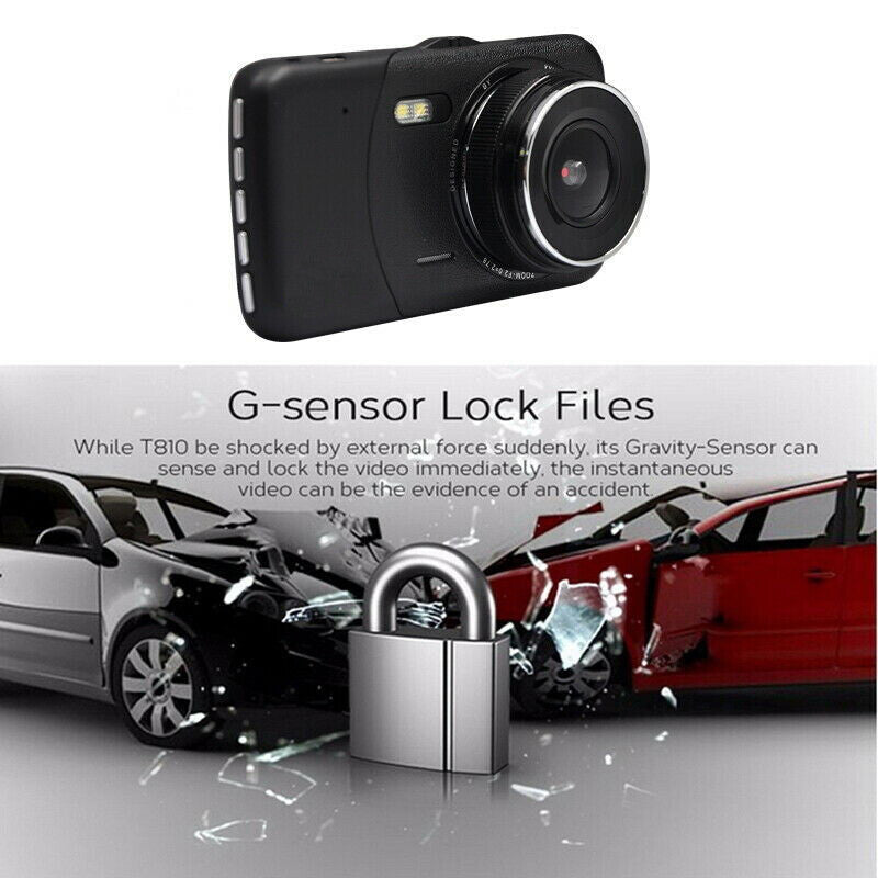 3.6-inch 1080P Car WDR Hidden Camera Front and Rear Dash Cam Dual Lens Recorder n