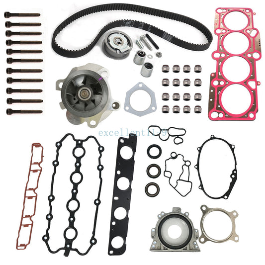 Engine rebuild kit, timing kit, and shim kit for 2.0L for Audi for VW AXX BWA BPY- n