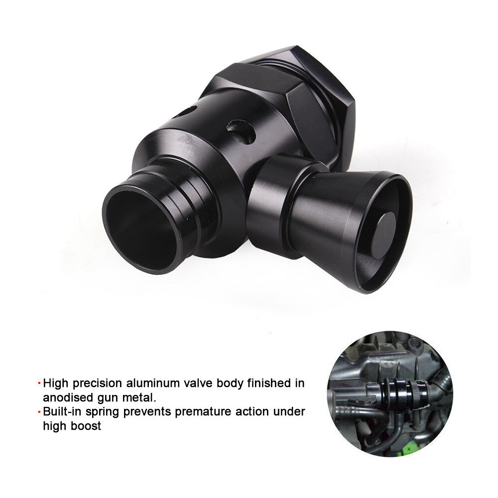 Universal Aluminum Adjustable 25mm Car Turbo Blow Off Valve With Whistler Q