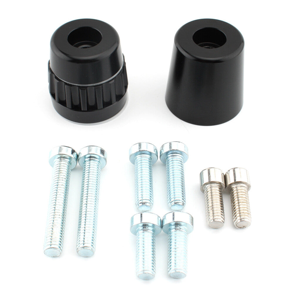 for BMW F700GS F800GS K1100 2x Black Throttle Lock Cruise Control Clamp End Bar