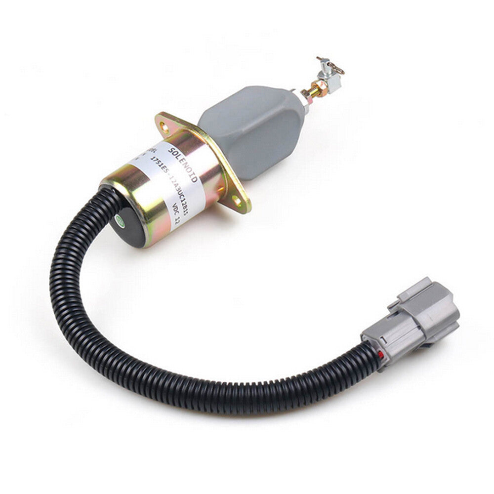 Shutdown Solenoid Shutoff valve for Hyundai Small Excavator 1751ES-12A3UC12B1S Q