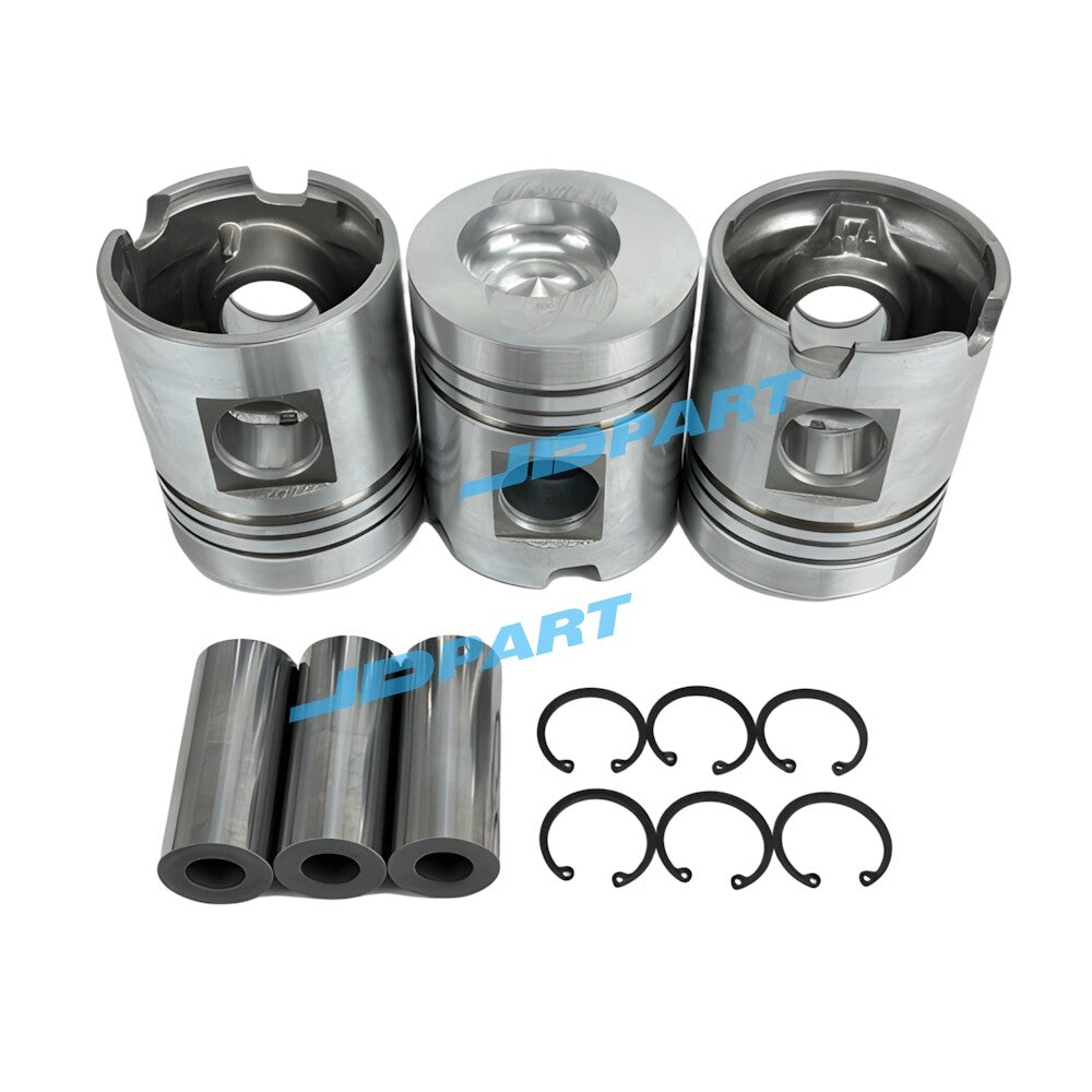 3-piece piston kit 2233361 for Deutz F3L912 excavator engine parts -