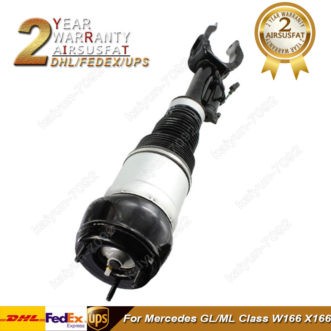 Front Right Air Suspension Strut for Mercedes GL/ML W166 X166 W/ ADS 1663201413