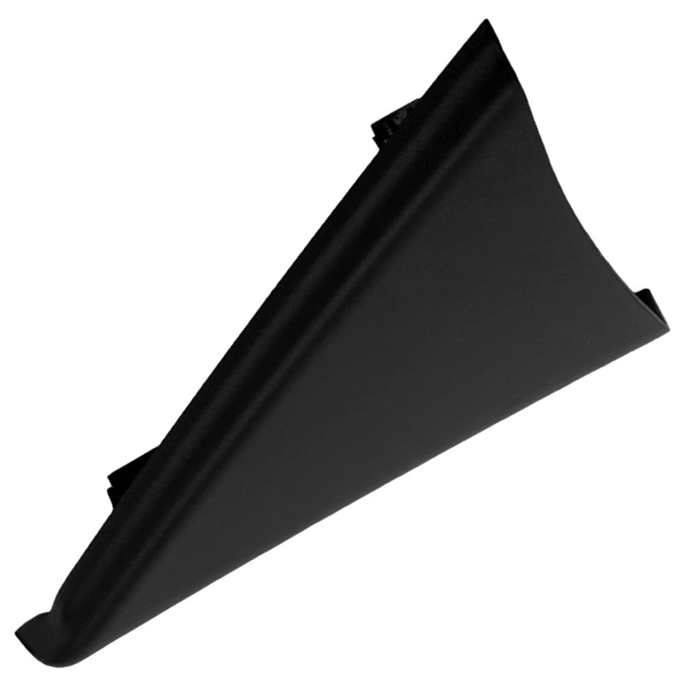 Inside Mirror Triangle Cover Trim Left Fit for 2007-2014 Silverado for Sierra Black Q