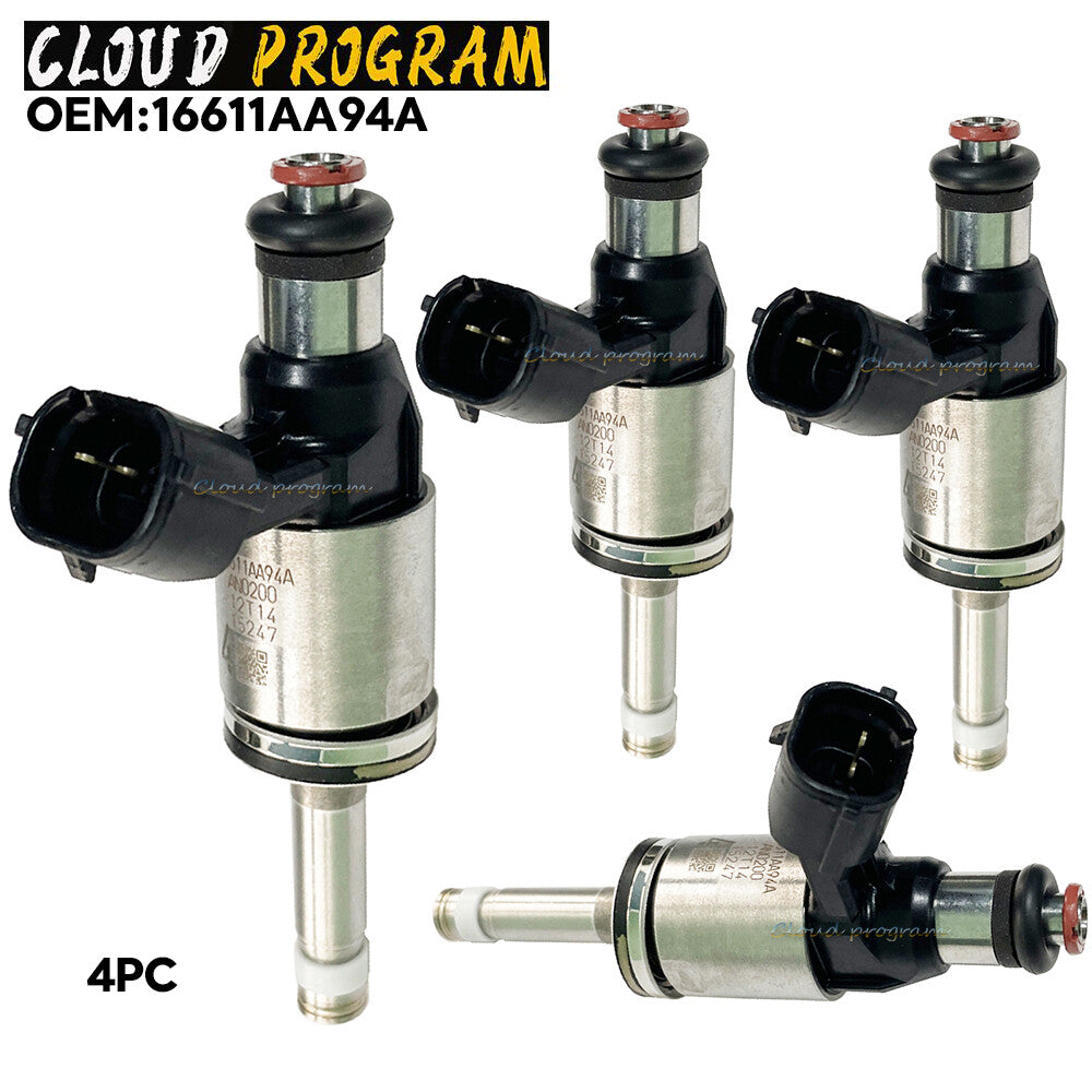4PC suit F NEW uel Injector 2017-2019 for Subaru Impreza 16611AA94A n