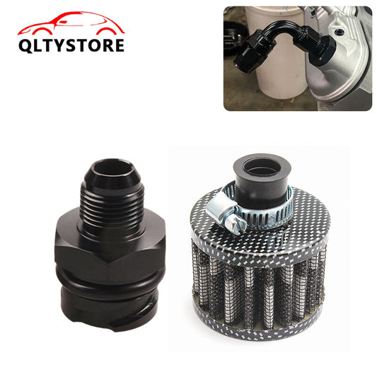Billet Valve Cover Oil Cap & Carbon Breather Filter for LSX LS1 LS6 LS2 LS3 LS7 Q