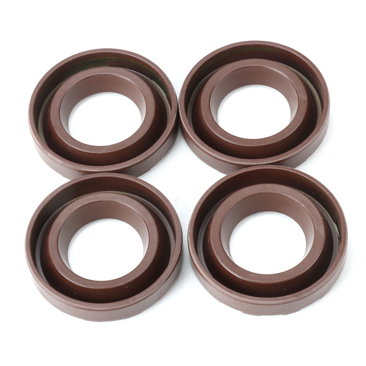 4 brand new spark plugs and oil seals, model numbers 11193-15010, suitable for 1995-2004 for Toyota Tacoma 2.4L and 2.7L models.