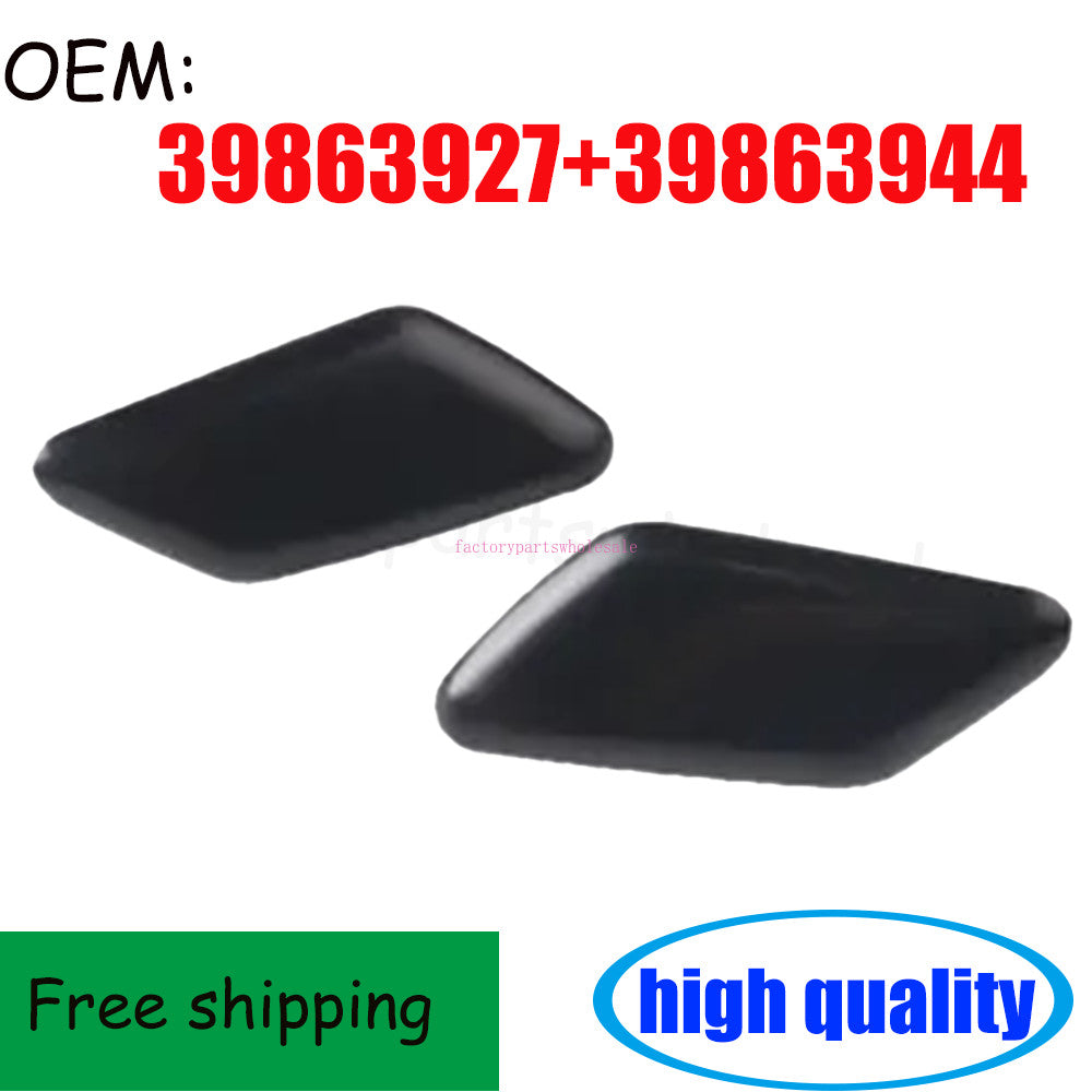 for Volvo C30 2010 2011 2022 2013 Pair Front Headlight Washer Jet Cover Cap n