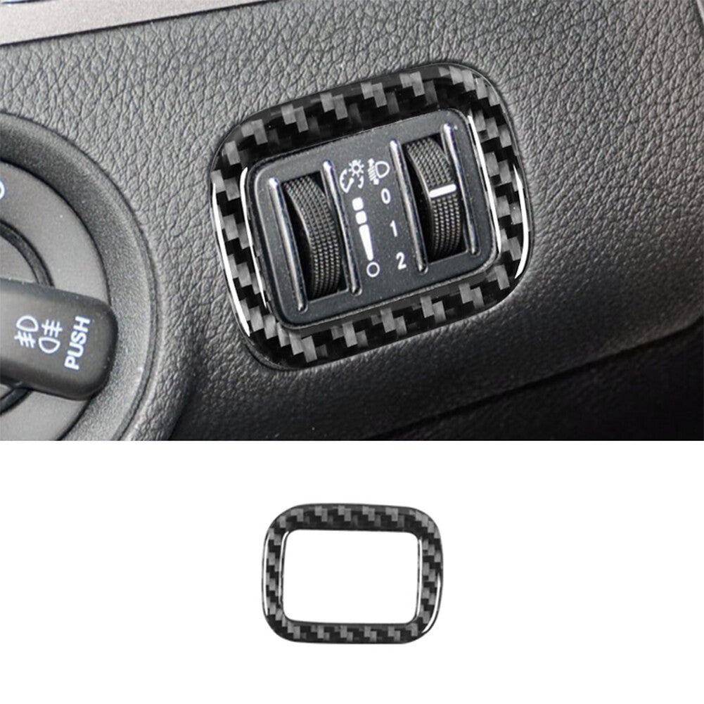 5Pcs Red Carbon Fiber Central Console Cover Trim For Celica 2000-2005 v