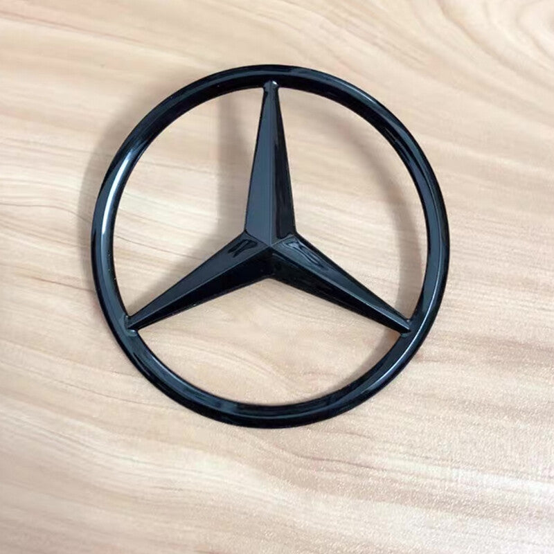 Glossy black rear boot star badge for Mercedes SL R231 2012-16 A2318170216