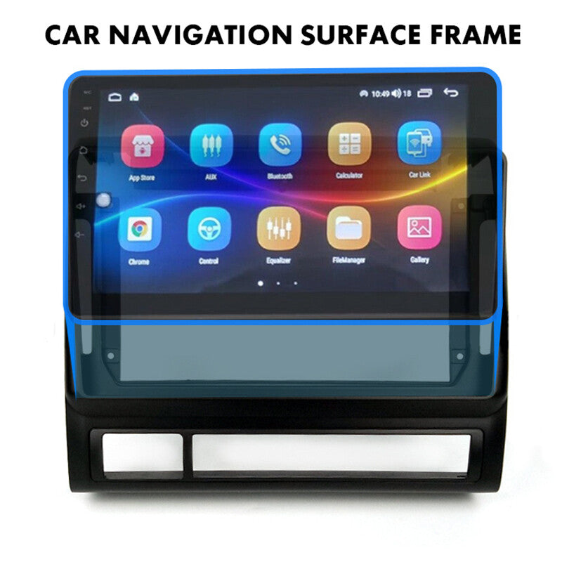 Suitable for 2005-2013 Tacoma car stereo radio Fascia dashboard frame trim 2DIN 9-inch - n
