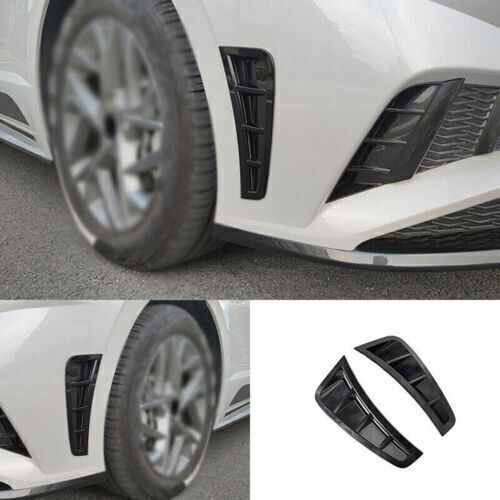 for Hyundai Sonata 2020-2023 Black Painted Air Flow Vent Side Fender Cover Decor