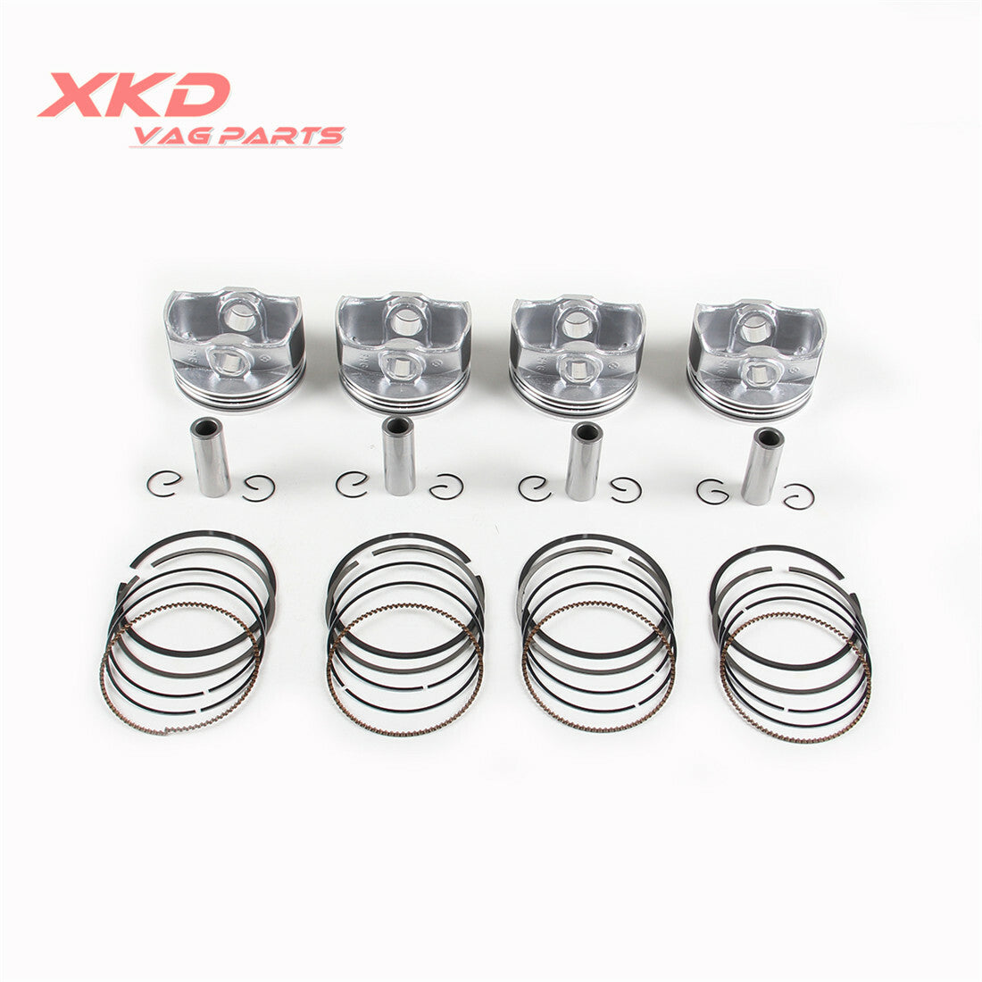 Extra-large 1.6-liter piston and ring +0.5L, suitable for Volkswagen for Jetta Polo CFNA CFNB 036107065ET