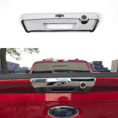 for ford  F150 F-150 2021-2023 Rear Door Tail Tailgate Handle Chrome Cover Trim