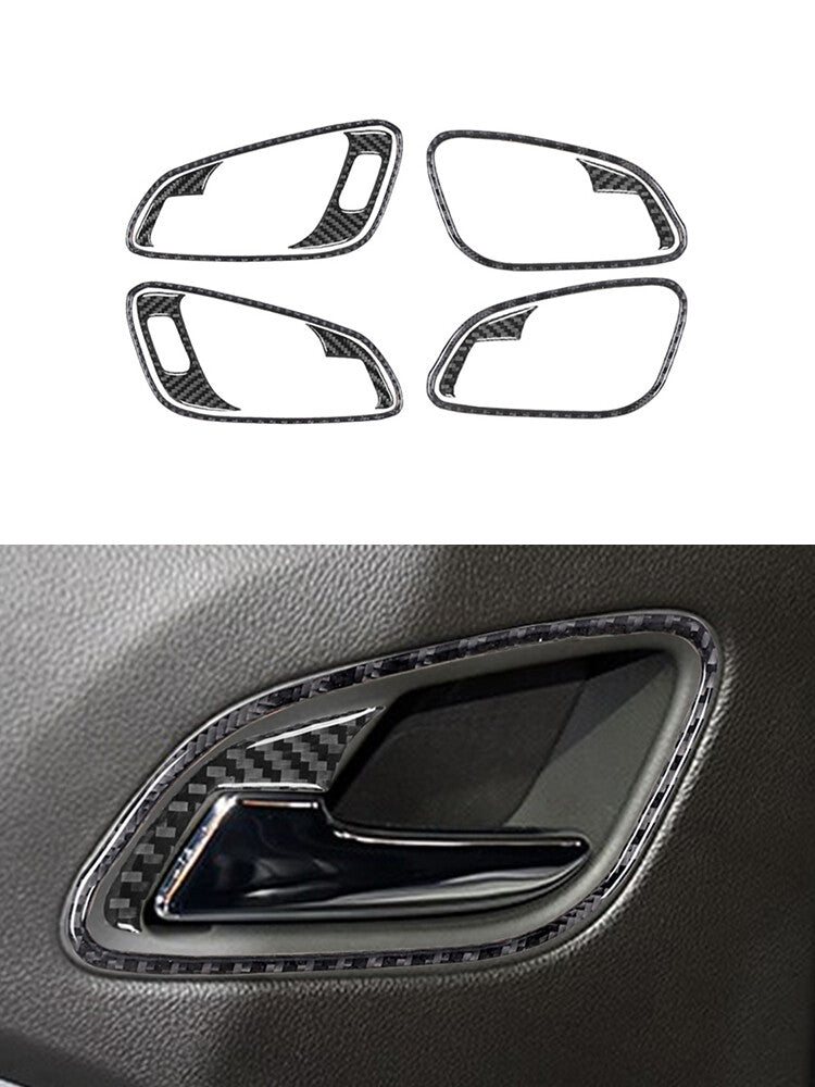 Carbon Fiber Front Drive Side Fuse Box Trim Cover for KIA Sedona 2015-2016 v