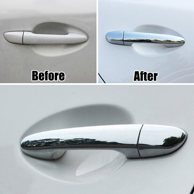 for Mazda CX-3 2016-2021 ABS Chrome Bowl Door Handle Cover Trim Keyless Entry 8X