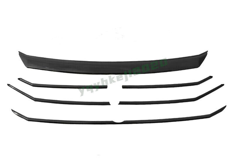 for Jetta 2020-2021 Glossy Black Front Centre Grille Decor Trim Strip n