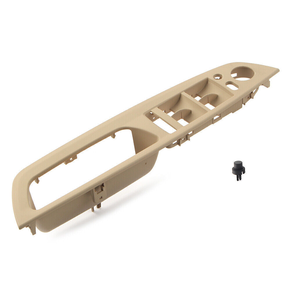 Cream Color Car Inner Door Handle Panel Tirm Cover for BMW X5 X6 E70 RHD