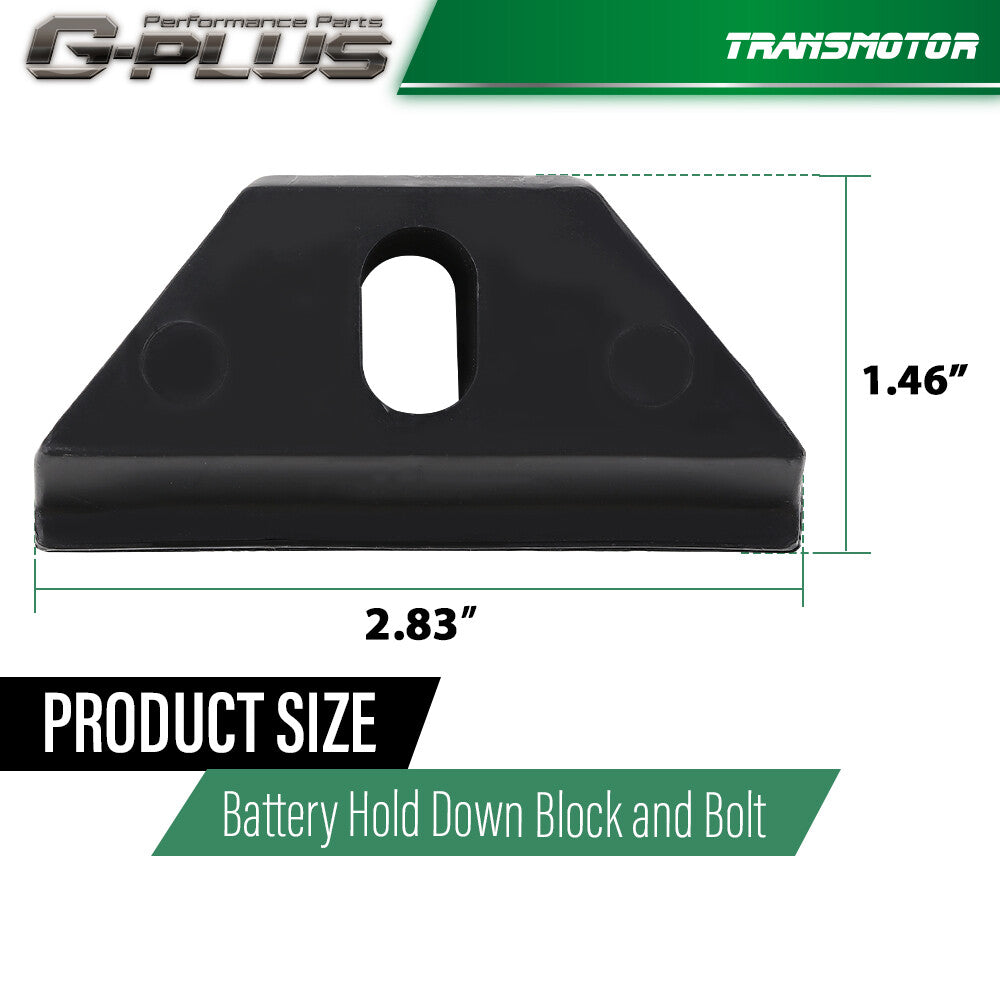 Battery Retention Block and Bolts Fit for Silverado Suburban Colorado S-10 - v