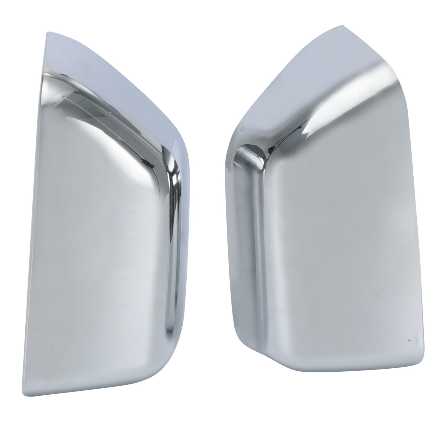 For 2017-2023 for Ford F150 F250 F350 Super Duty Top Half Chrome Tow Mirror Covers