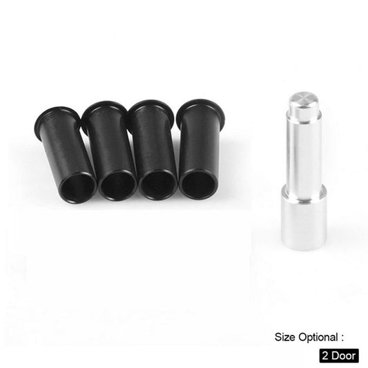 Door Hinge Bushing Liners Delrin for Jeep for Wrangler JK 2007-18 2 Door RTOffroad Q