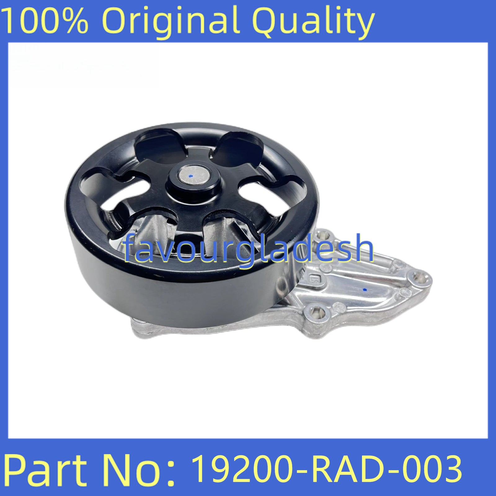 Water Pump for Honda Accord 2003-2007 CR-V 2007-2009 Element 2003-2011 2.4L L4