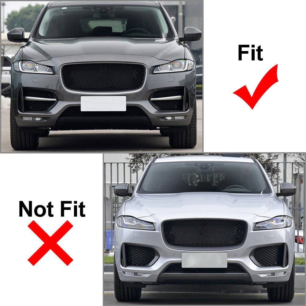 Fog Lights Fog Lamp Molding Frame Bezel Cover for Jaguar F-Pace R Sport 16-20 20