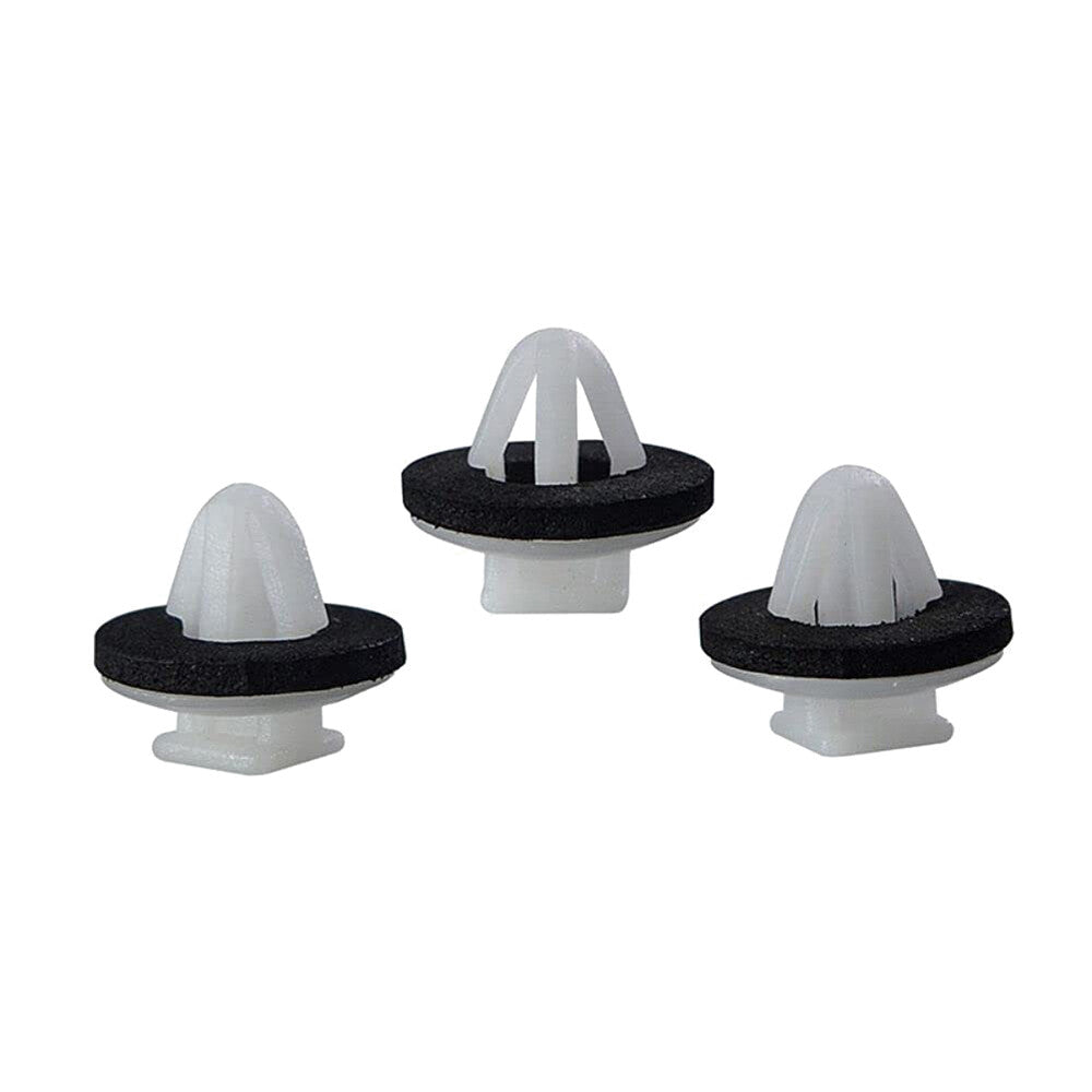 10-Piece Pack M6 License Bracket Fixer, Crash Cover, Fog Light Assembly, U-Nuts for Lexus