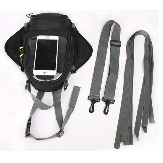 1xPractical Motorcycle Oil Fuel Tank Bag Shoulder Travel Riding Storage Tool Bag v