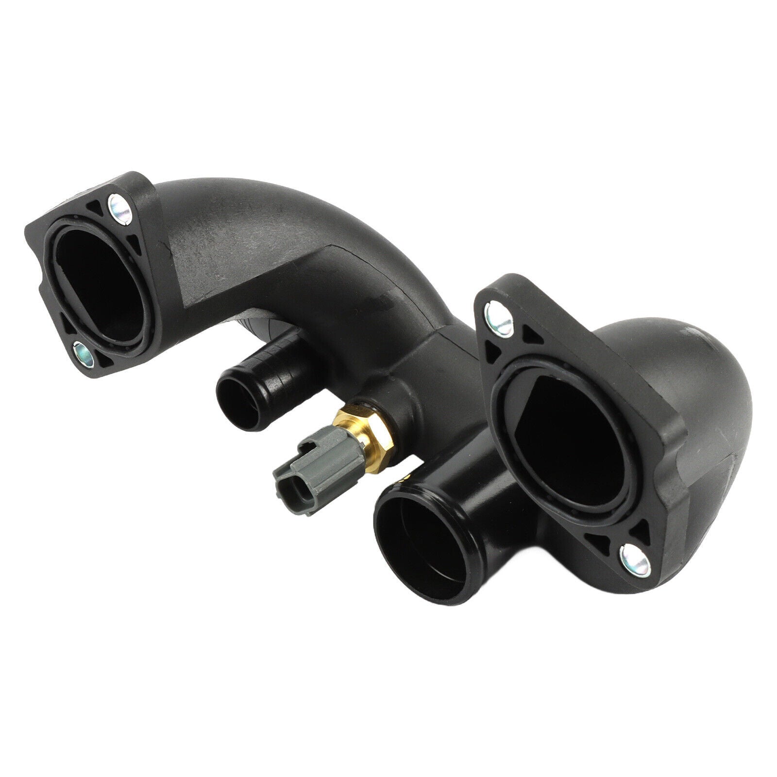 for Jaguar Vanden Plas XJ8 XK8 LNA1600AA Thermostat Cover Outlet Pipe w/Sensor