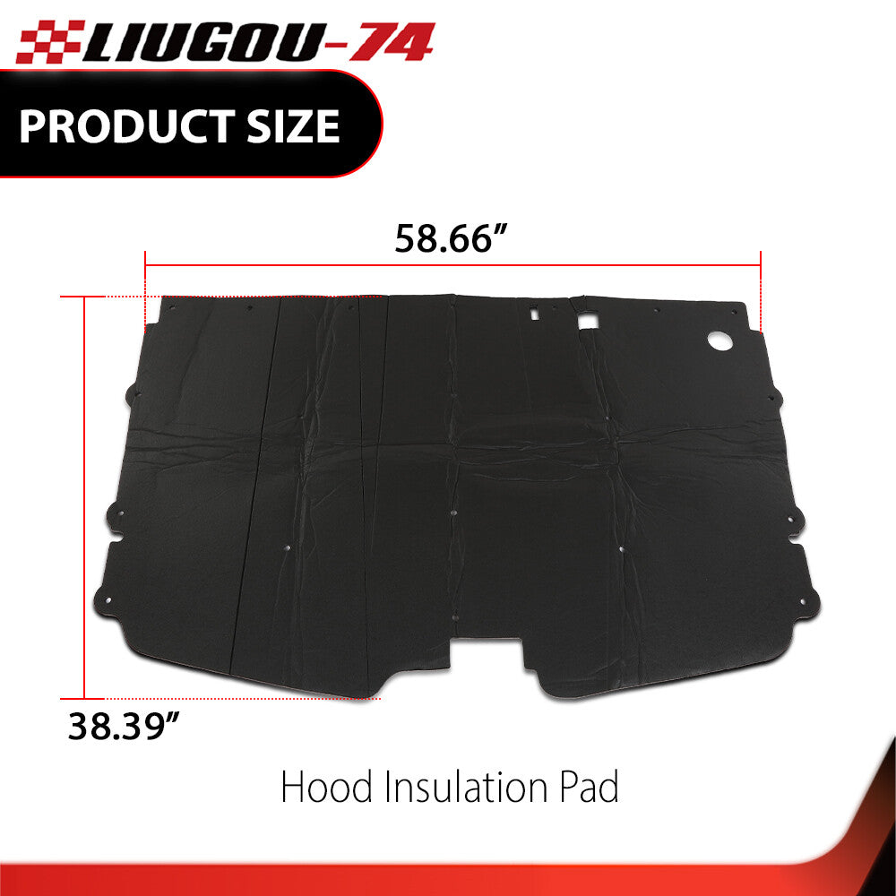 Range Hood Insulation 1/2 Inch with Clip Fits 88-98 for C1500 C2500 C3500- v