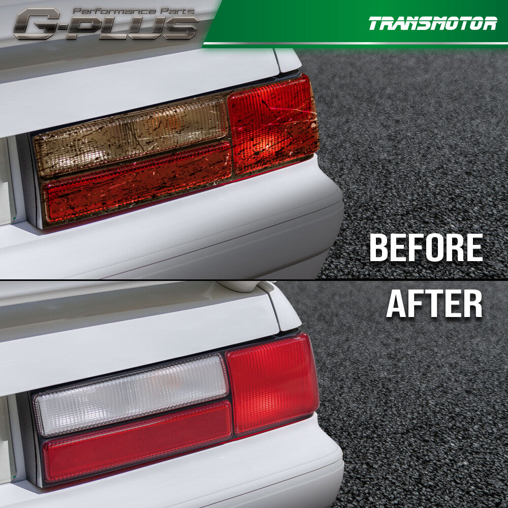Suitable for 87-93 for Mustang taillight taillight lens left and right double set - v