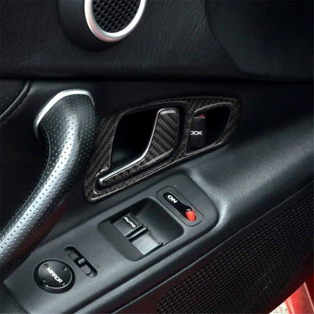 Carbon fiber door handle cover trim suitable for Honda S2000 2004 - 2009