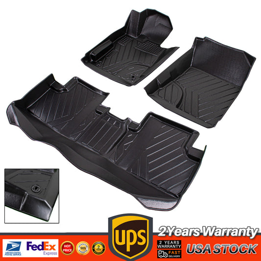 Fits 2006-2011 for Honda for Civic 4-Door Floor Mats All Weather Heavy Duty TPE Carpet v
