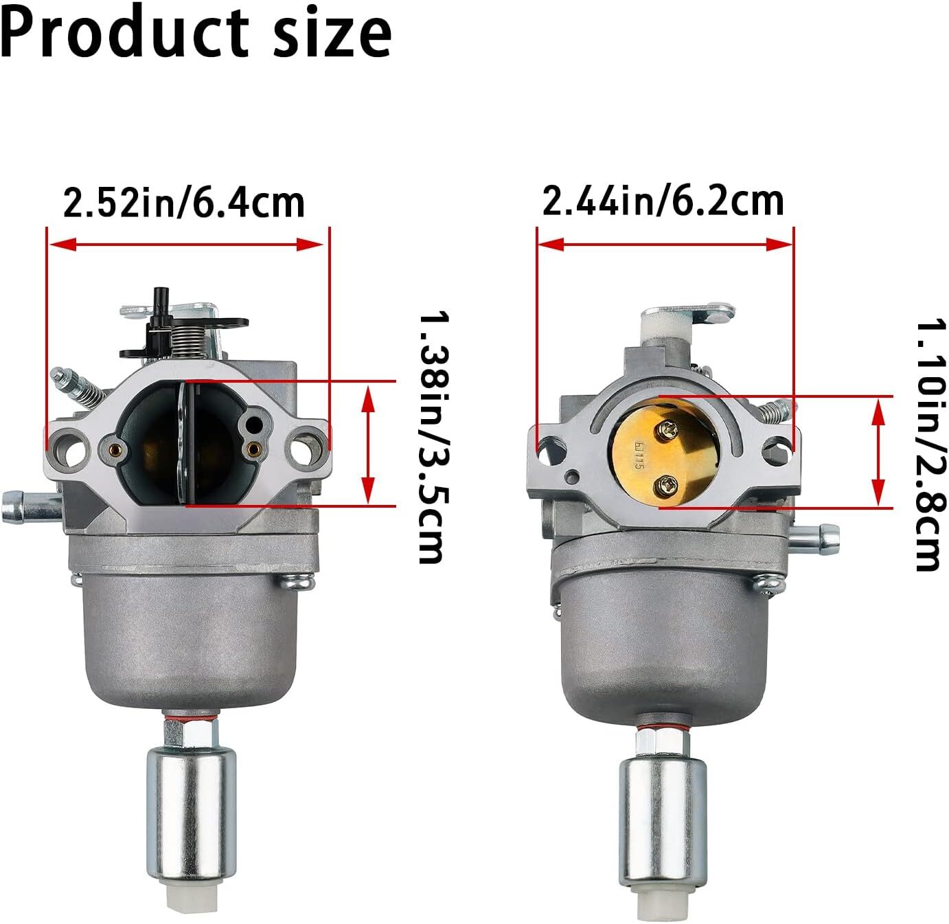Carburetor for Briggs Stratton 791858 794572 698620 Lawn Tractor 14hp 15hp