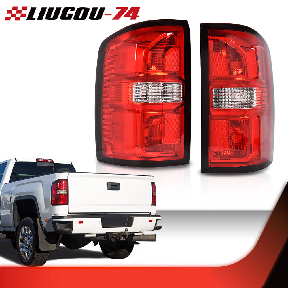 Red Tail Light Brake Light Fits 2014 - 2018 for GMC for Sierra 1500 2500 3500 HD- v