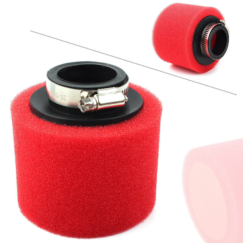 35mm foam air filter for upgrading for Honda XR50, CRF50, KLX110, SDG, SSR 125/150CC, Red - n