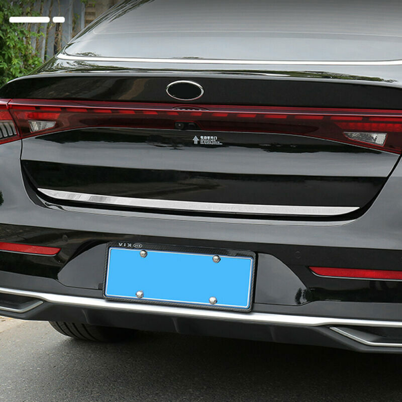for Kia K5 2021-2023 Chrome Rear Trunk Lid Tailgate Door Strip Trim Stainless
