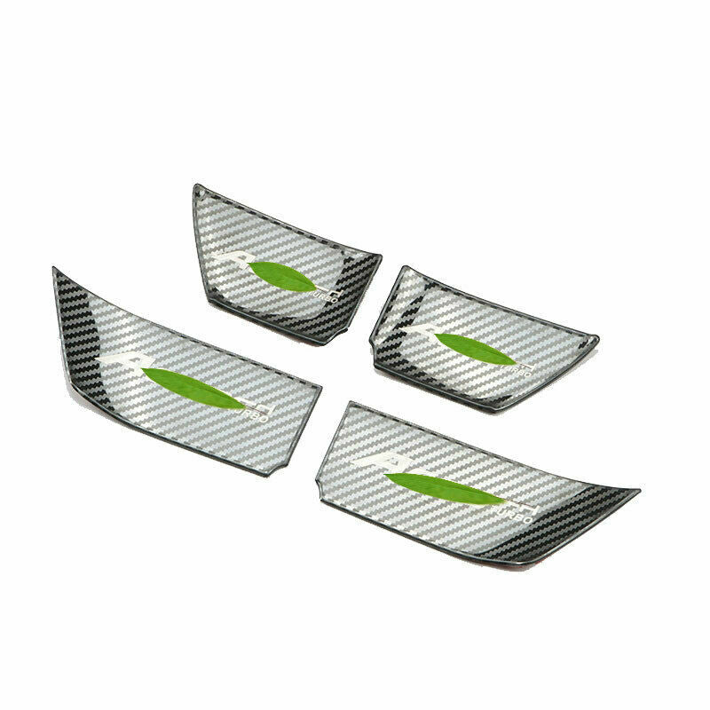 Interior Door Bowl Cover Trim Carbon Fiber Steel for Honda Accord 10th 2018-2020