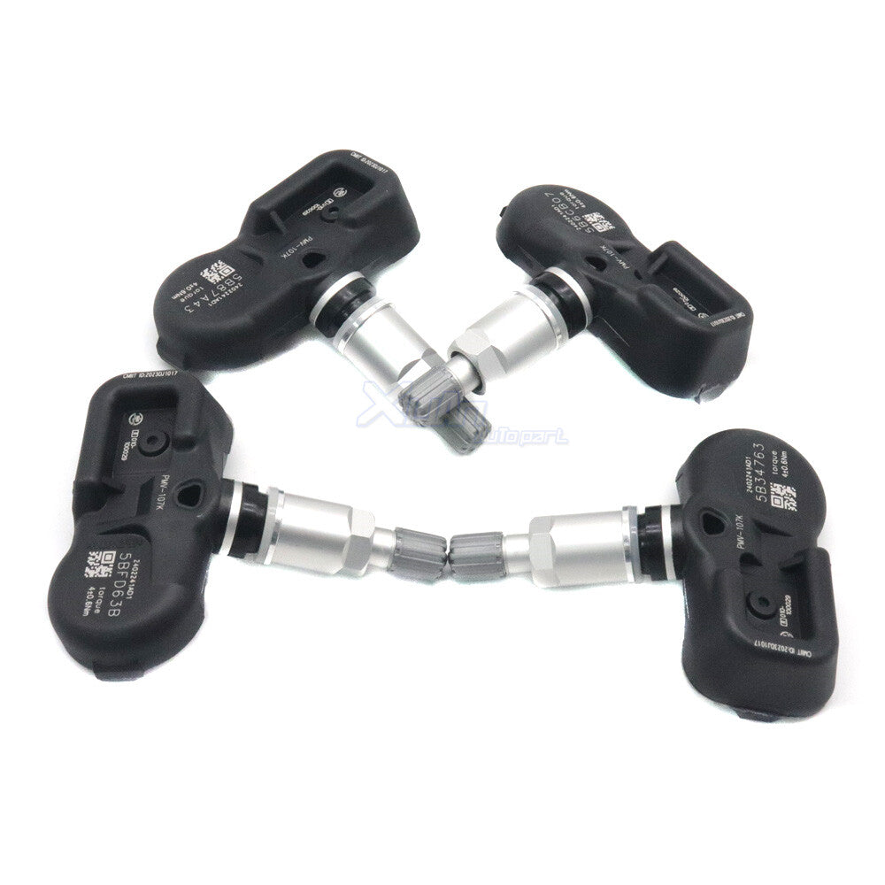 4-pack TPMS tire pressure sensors suitable for 05-12 for Lexus PMV-107K 42607-50010 42607-50011 Q