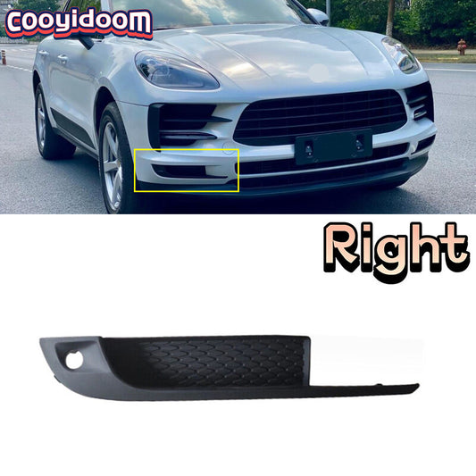 Front bumper fog light cover grille for Porsche Macan 2019 - 2021