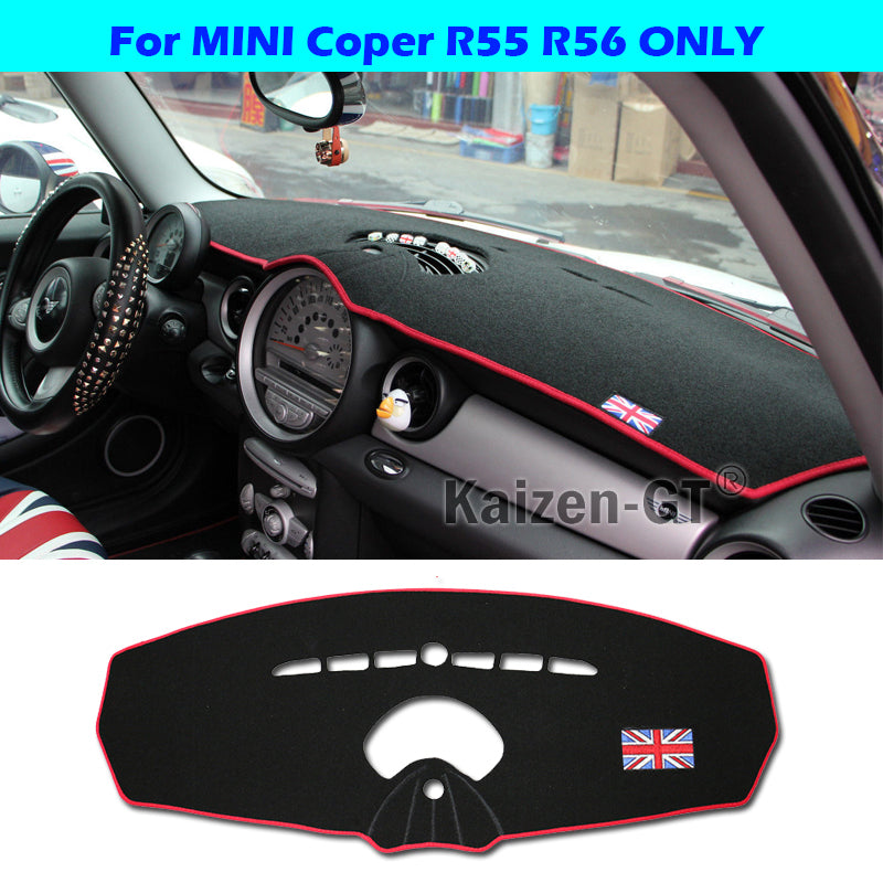 Union Jack UK Polyester Fiber Protective Cover Dash for Mini Cooper R55 R56- v