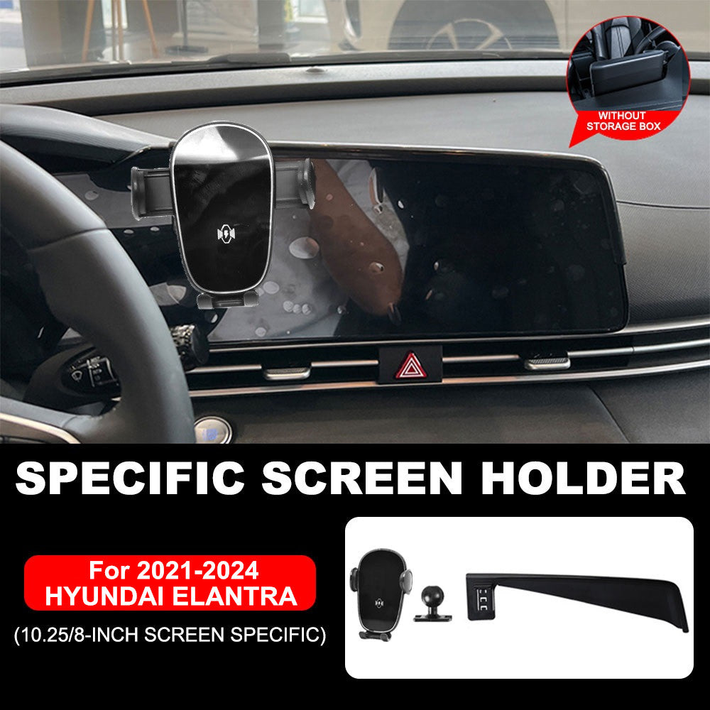 360-degree phone holder suitable for 21-24 inch for Hyundai for Elantra 10.25-inch screen mobile stand - n
