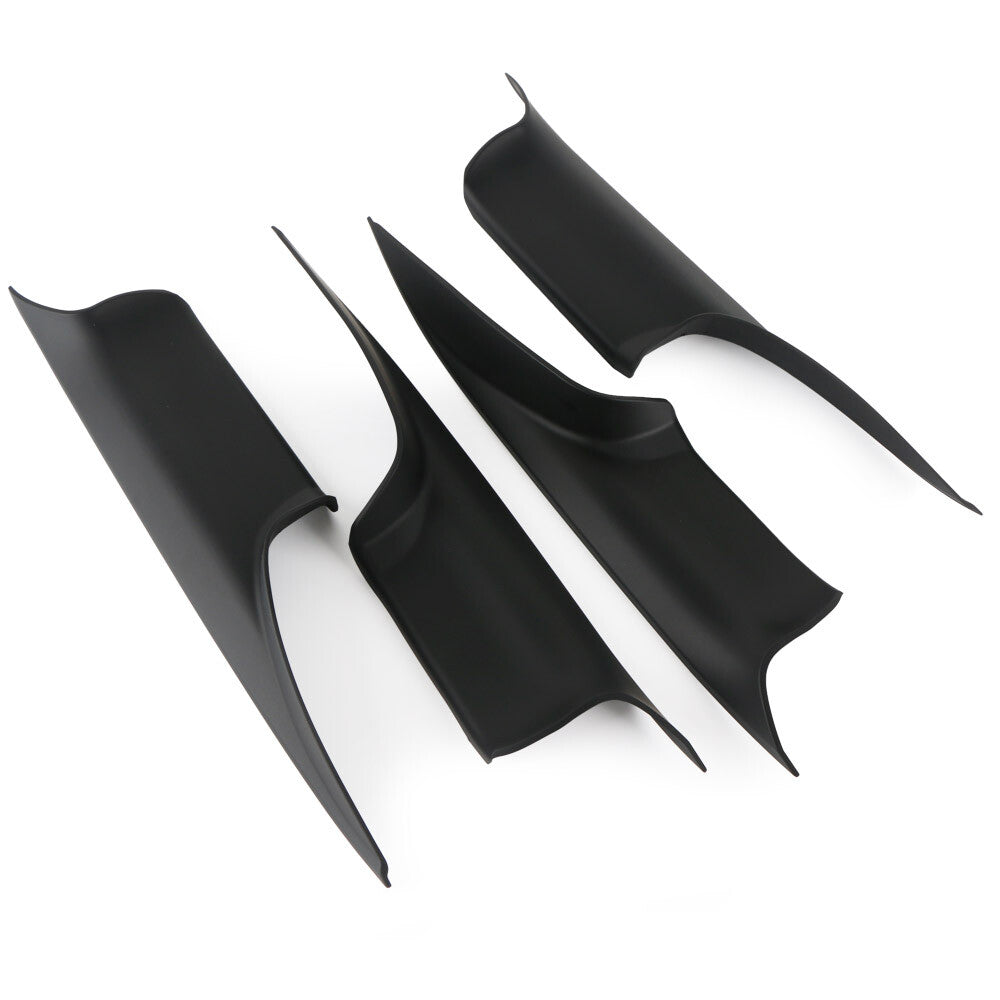 for BMW F01 F02 7 Series 08-15 Interior Inner Door Handle Pull Trim Cover Black Q