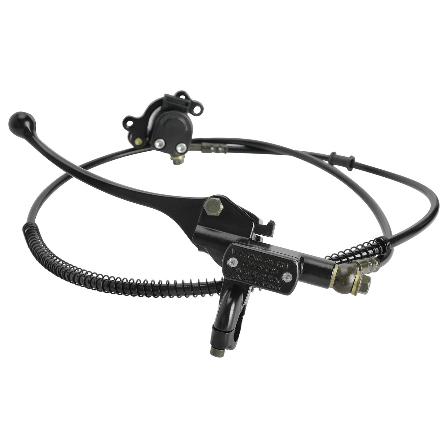 Left front Hydrauclic disc brake caliper assembly for pocket motocross bikes