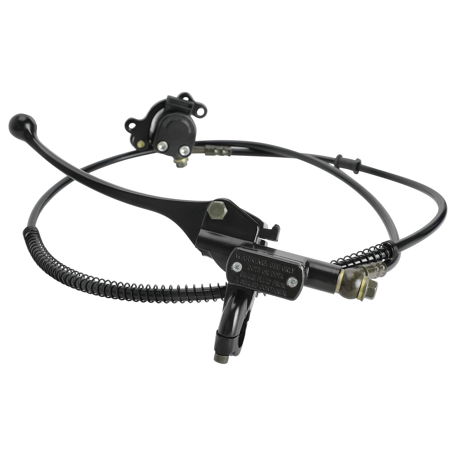 Left front Hydrauclic disc brake caliper assembly for pocket motocross bikes